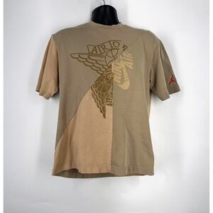 Travis Scott Cactus Jack x Jordan T-Shirt Khaki Desert CW3167-247 Men's Size M